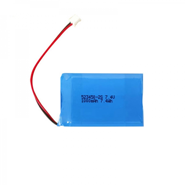 LiPO-523450 7.4V 1000mAh Battery