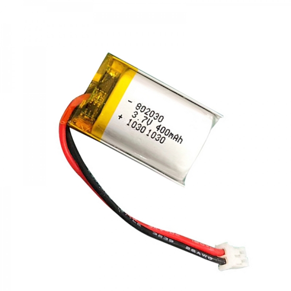 802030 Li-polymer 3.7V 400mAh Battery