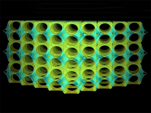Making Disorder for an Ideal Battery: Disordered Yet Highly Symmetrical Structure