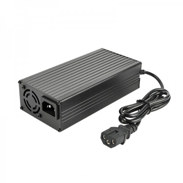 10Vdc-56Vdc Lithium Ion Battery Charger with LED Indicator light