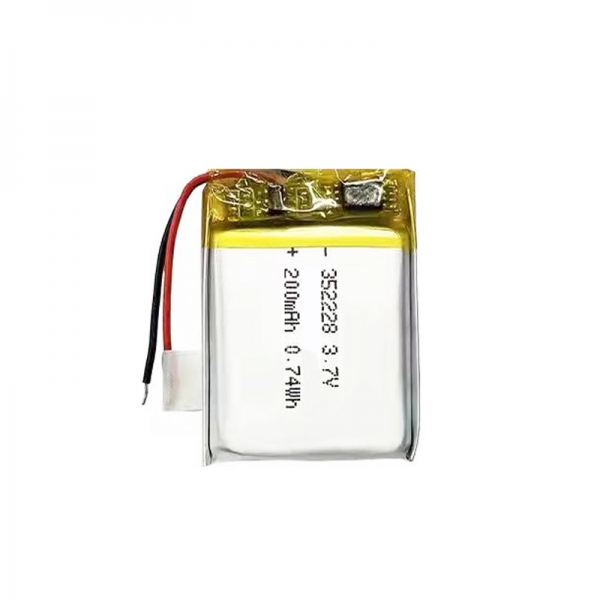 LiPO-352228 3.7V 200mAh Battery