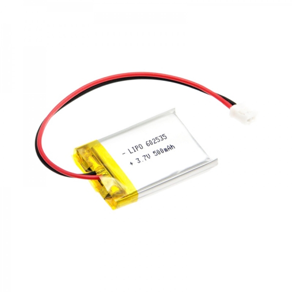 LiPO-602535 3.7V 500mAh Battery