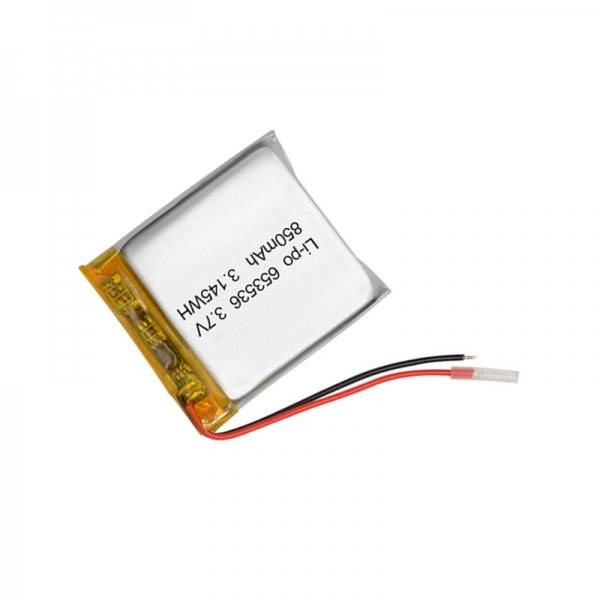 lipo 653536 3.7V 850mAh battery