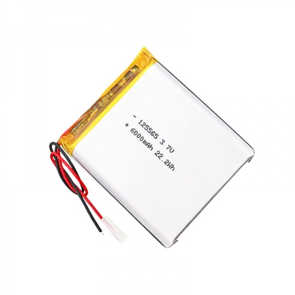 Li-polymer Batteries 125565 6000mAh 3.7V