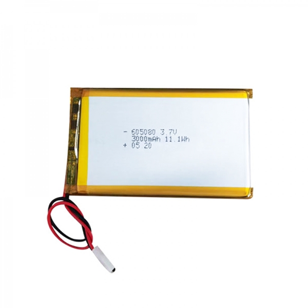 High Temp Lipo-605080 3000mAh 3.7V Battery