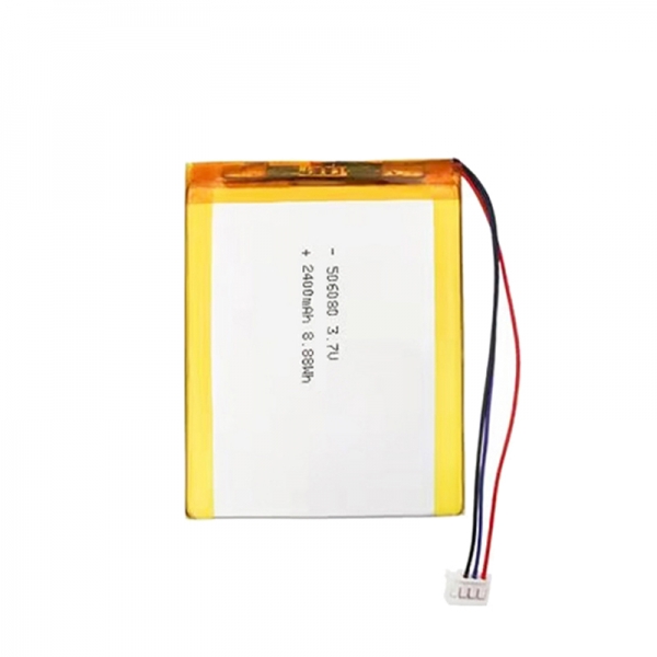 LiPO-506080 2400mAh 3.7V Batteries