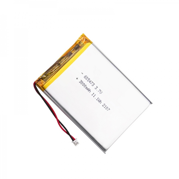 Li Polymer 3.7V 3000mAh 605473 Battery