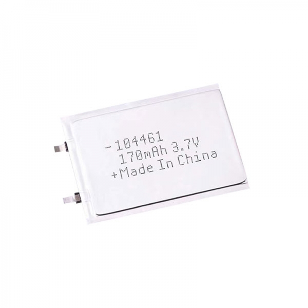 170mAh Pouch Cell LiPO-104461 3.7V Battery