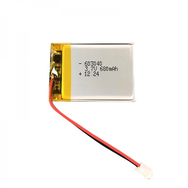 LiPO-603040 Batteries 3.7V 680mAh